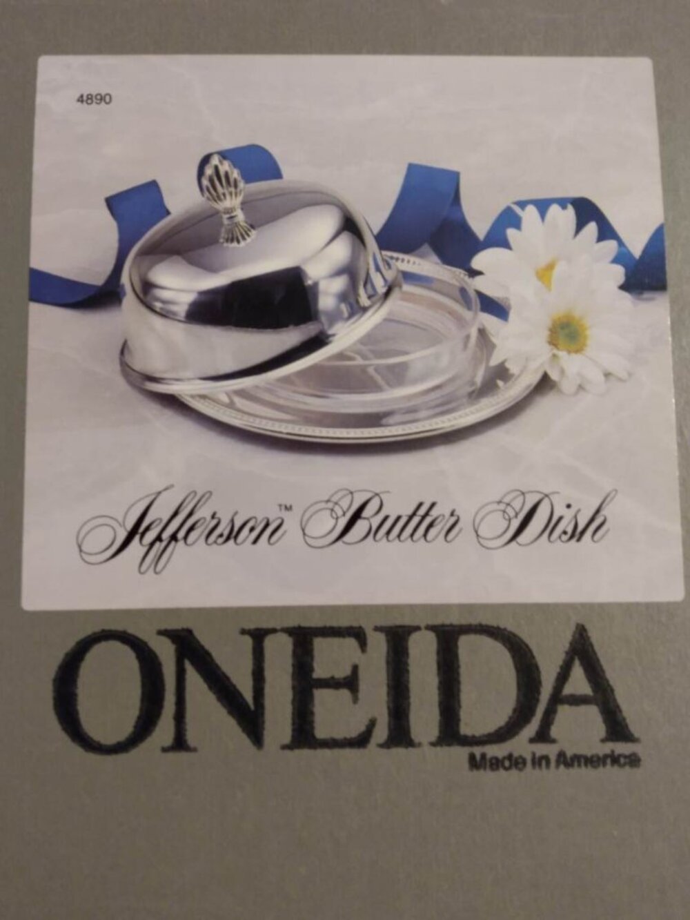 NEW-Jefferson Butter dish
